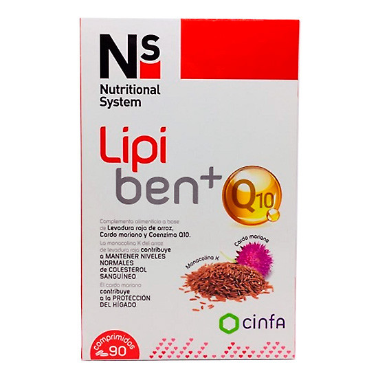 Imagen de N+s lipiben+ q10 90 capsulas