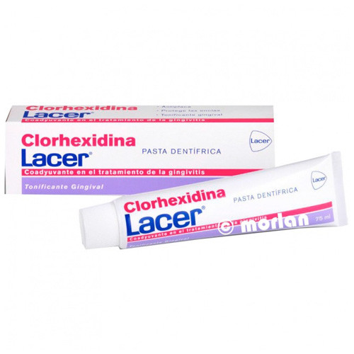 Imagen de Lacer Pasta dental clorhexidina 75ml