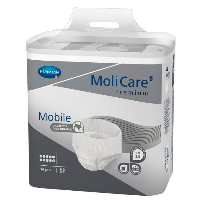 Imagen de Molicare Premium Mobile 10 gotas Talla M 14u