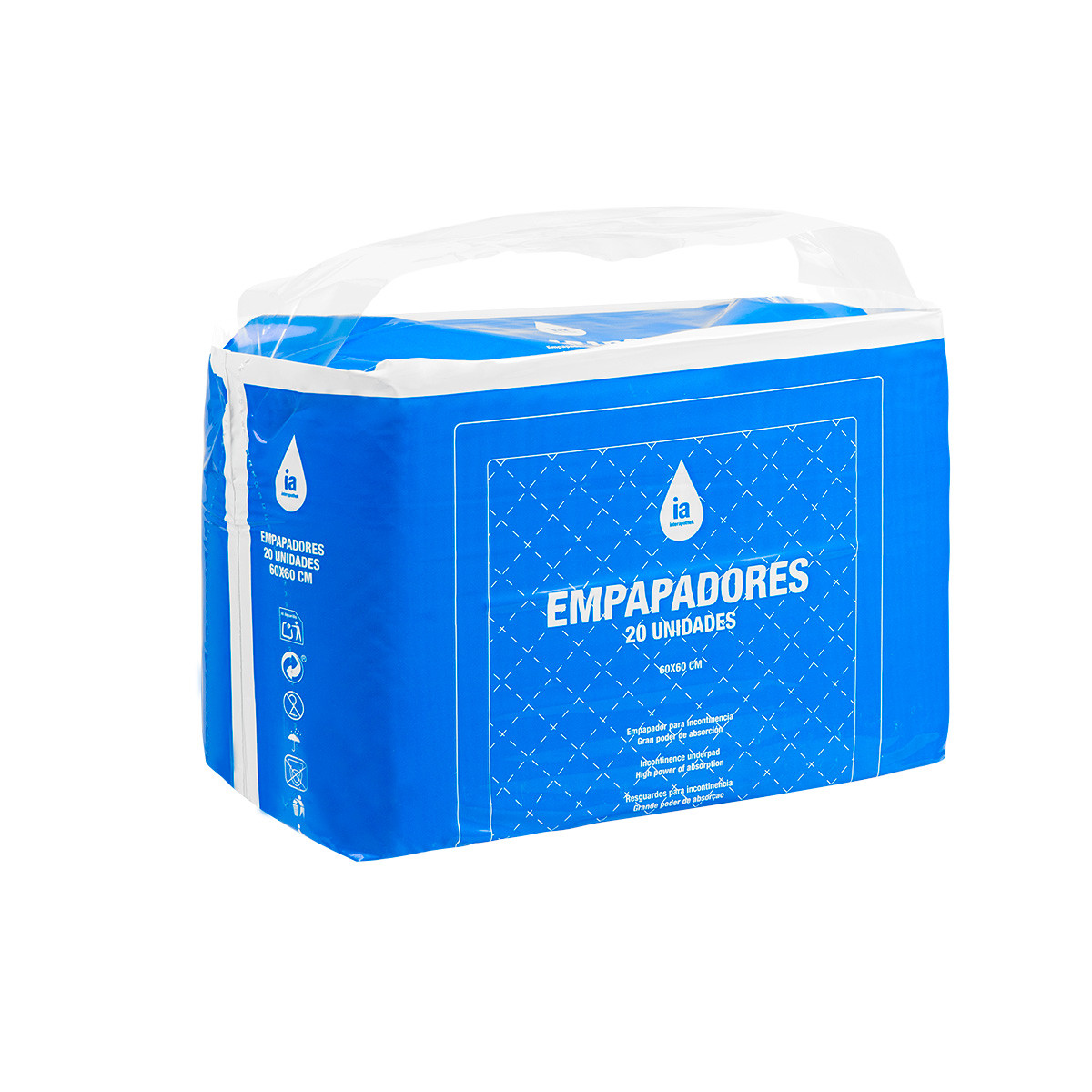 Imagen de Interapothek empapador 60x60cm 20uds