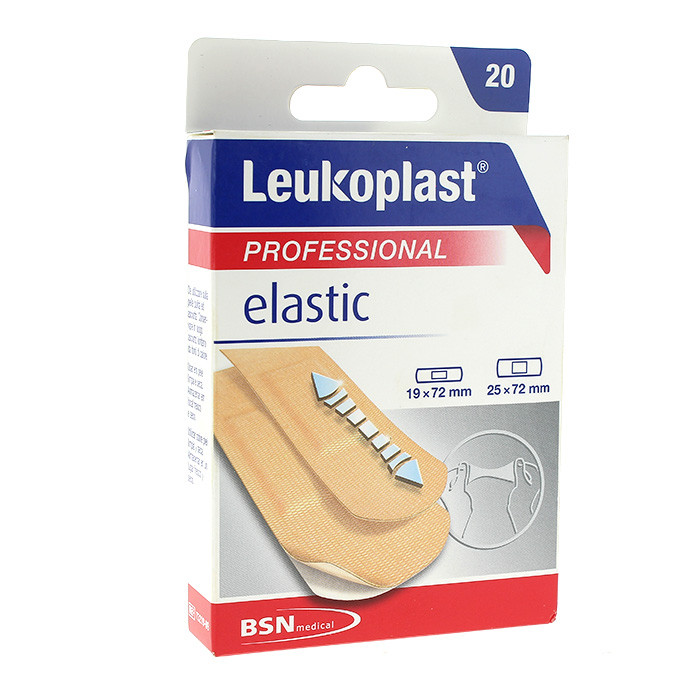 Imagen de LEUKOPLAST ELASTIC APOS ADHE SURTIDO 20U