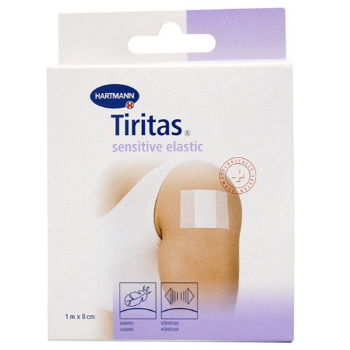 Imagen de Tiritas Sensitive Elastic 1m x 8cm