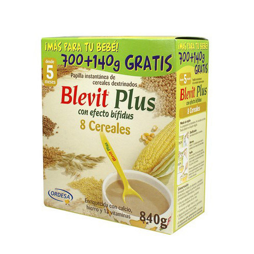 Imagen de Blevit Plus 8 cereales 600g