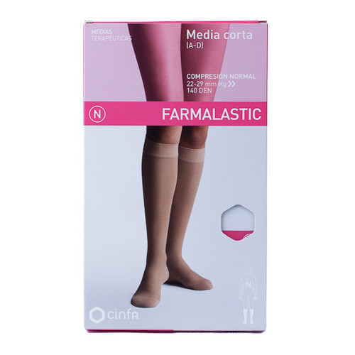 Imagen de MEDIA FARMALASTIC CERRA CORTA NORMAL GDE