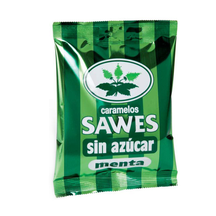 Imagen de CARAMELOS SAWES MENTA S/AZUCAR BOLSA