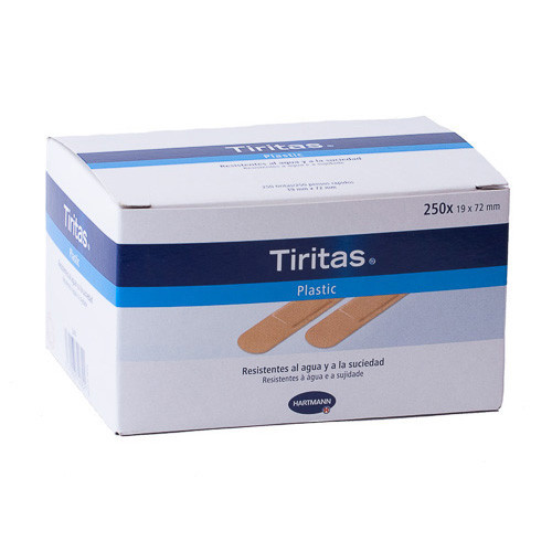 Imagen de Tiritas plastic 19x72mm 250u