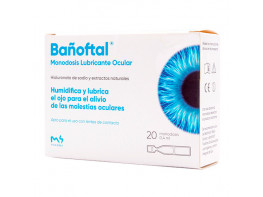 Bañoftal lubricante ocular 20 monodosis