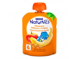 Nestlé Natunes bolsita manzana plátano y avena 90g
