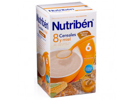 Nutribén 8 cereales y miel galletas maría 600gr