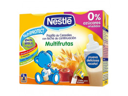 Nestlé Papilla líquida multifrutas 2x250ml
