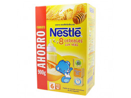 Nesté Papilla 8 cereales con miel y bifidus 900g